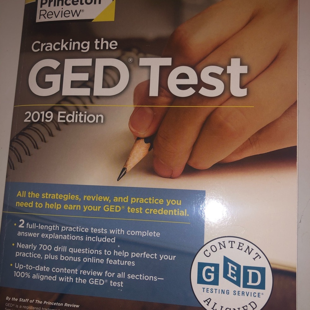 Brand new GED study book